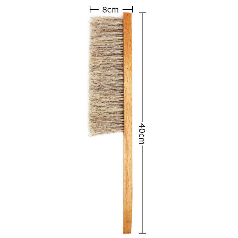 Wood Honey Brush Wasp bee Sweep Two Rows Of Horse Tail Hair Beekeeping To XC