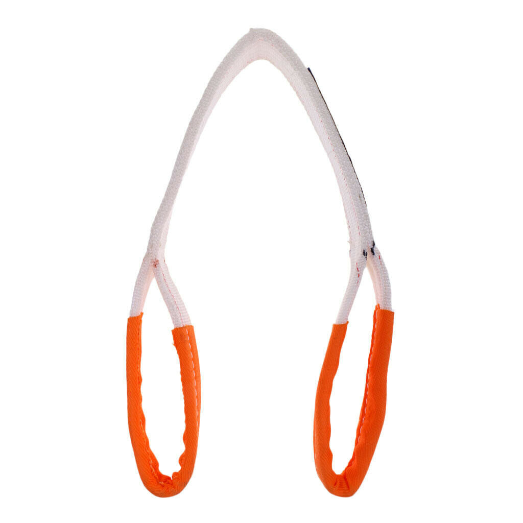 2X Heavy Duty Tree Saver Tow Strap Towing Pull Rope Cable Road Recovery 2Ton 1m