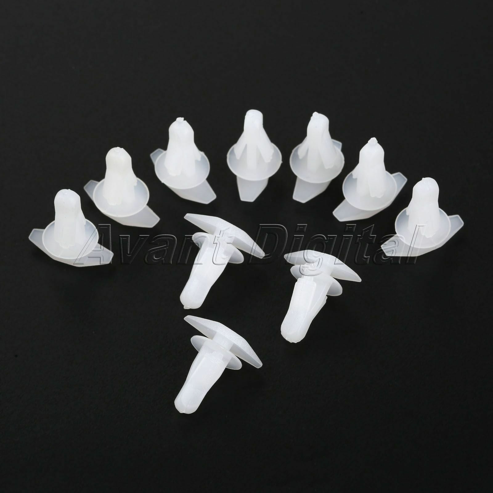 10x Replace Clips Fastener Door Weatherstrip Rubber Seal Trim Gasket For  A4