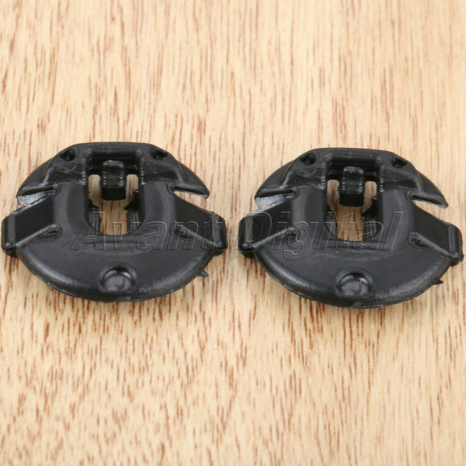 25x Auto Trim Fasteners Fender Bumper Clips Fit for  Dia 22mm Plastic Black
