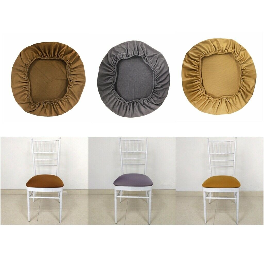 Dustproof Office Bar Stool Chair Seat Covers Kitchen Chair Seat Cushion