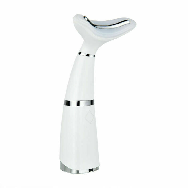 LED Photon Therapy Neck Face Lifting Massager Remove Double Chin Skin Tighten US