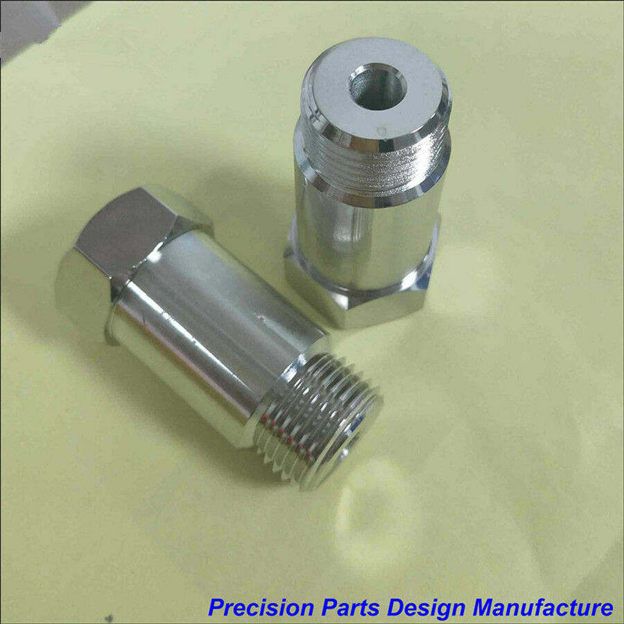 2Pcs New Straight O2 Oxygen Sensor M18 X 1.5 CEL 45mm Extension Spacer Extender