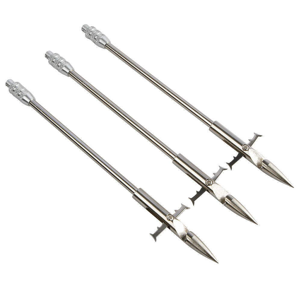 6X Bowfishing Darts Slingshot Arrowheads Fishing Tips Broadhead Catapult Hunting
