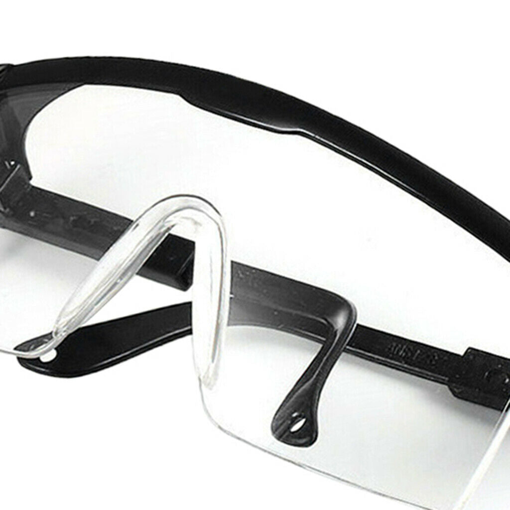 Splash-proof Eye Safety Goggles Eyewear Outdoor Sports Woodworking Black