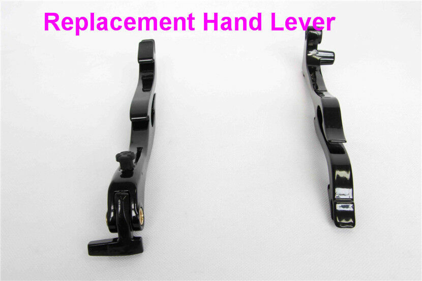Black Brake Clutch Flame Lever for Yamaha 2004-2012 YZFR1 R1 2005-2012 YZFR6 R6