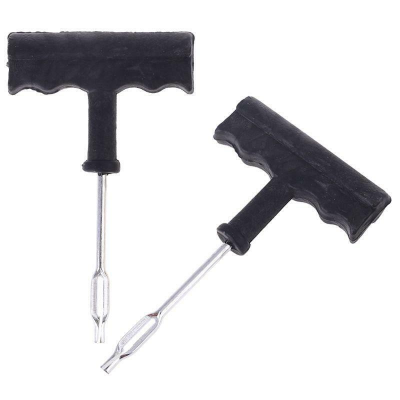 Auto Car Tubeless Tyre Puncture Plug Tire Repair Motorcycle Bike Cement Tool Kit