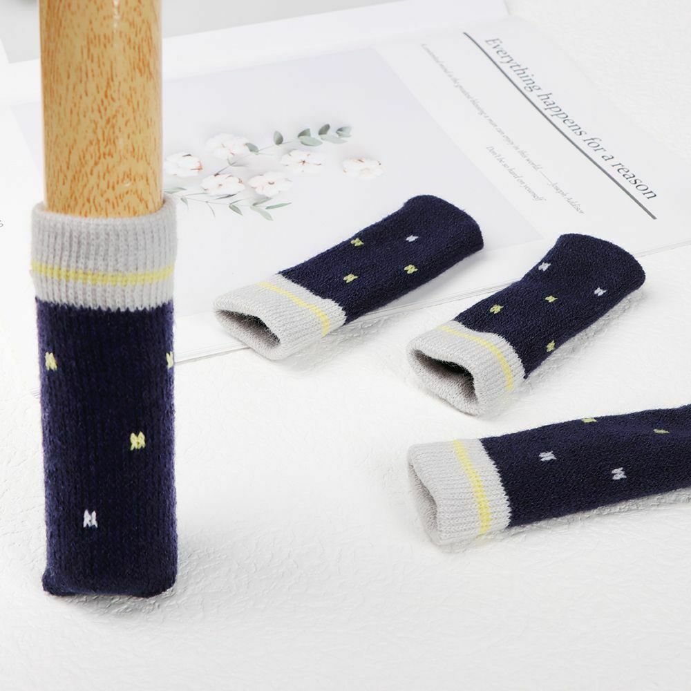 Home Non-Slip 4 PCS Protective Case Table Chair Foot Cover Floor Protector