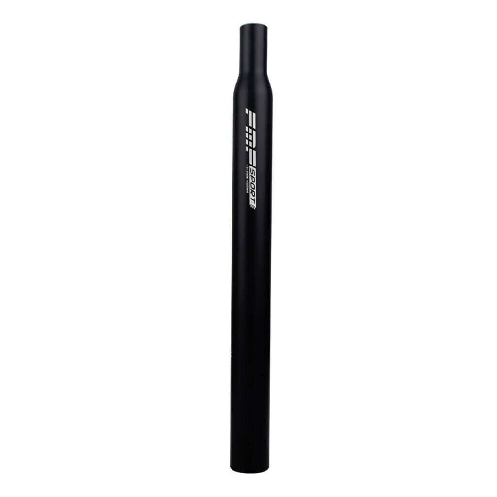 Aluminum Alloy Bike Post Black for Fixed Gear Bike & Safe Line Mark 30.8x350