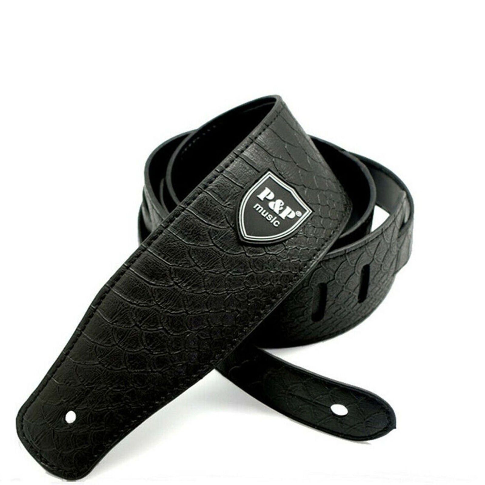 Strap Embossed Leather Guitar Strap Acoustic Guitar Strap Electric Guitar Strap