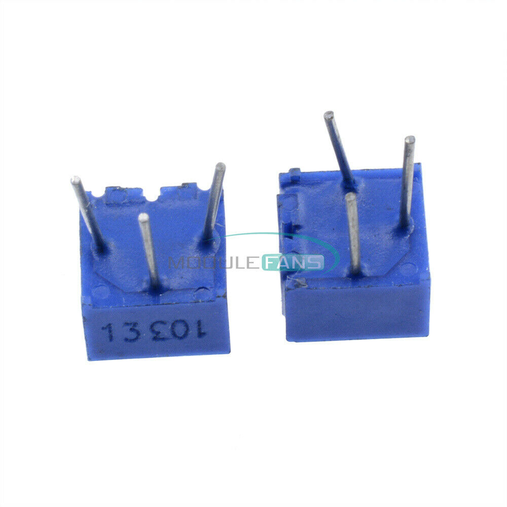 10PCS High Precision 3362P-103 10K ohm Variable Resistor Potentiometer 3362P
