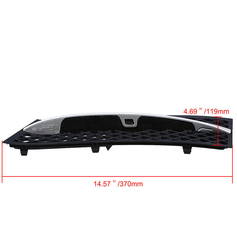 Front Left Side Bumper Grille Cover Trim For BMW 5 Series F10/F18 Sedan 2011-13