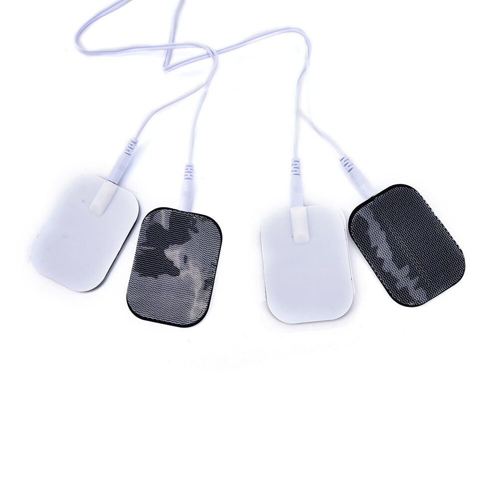 Electrode Lead Wires Cable for Tens Massager 2.5mm Connection with 4 PatchesY SJ