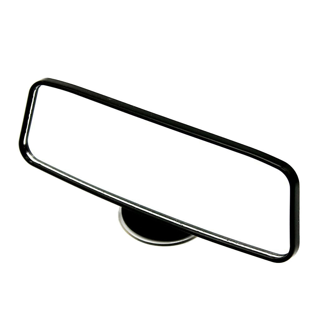 Car Auto 7" Universal Interior Rear View Auxiliary Mirror Suction Cup Mirror