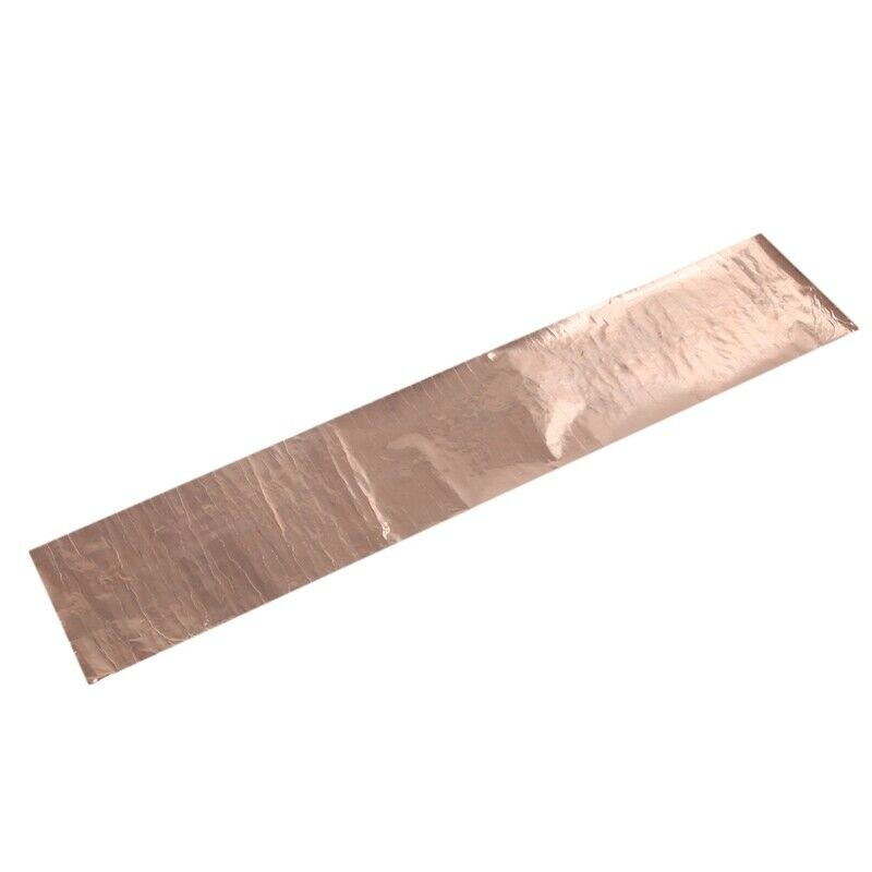 Copper Foil Tape Shielding Sheet 200 x 1000mm Double-sided Conductive Roll E7FF6