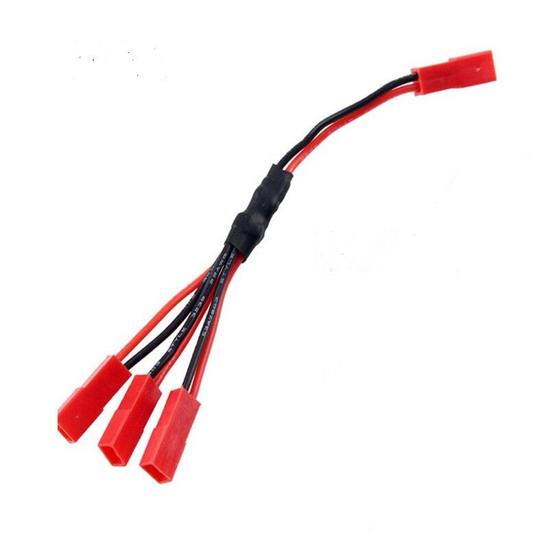 2X(JST Plug Splitter,JST Male Female Y Cable,JST Parallel Splitter Harness M3D1)