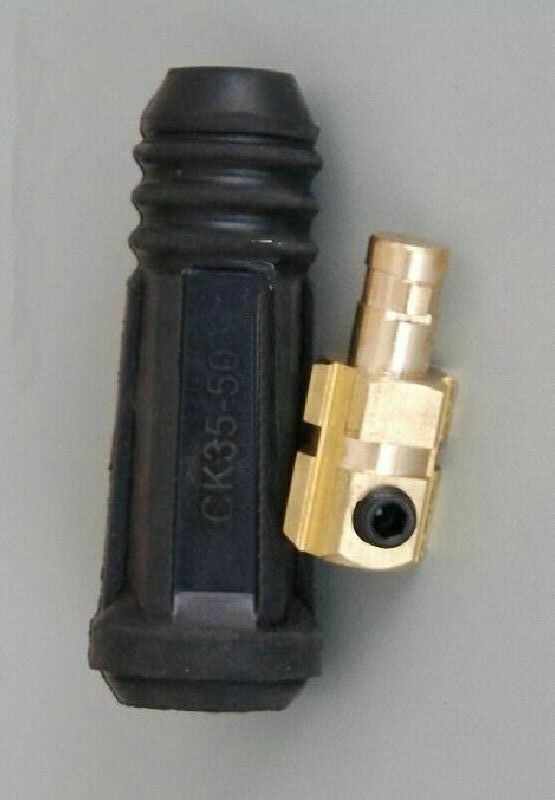 1pc CS3550 Panel Socket connector 35-50 mm2 300-400A TIG & Cutting welding Torch