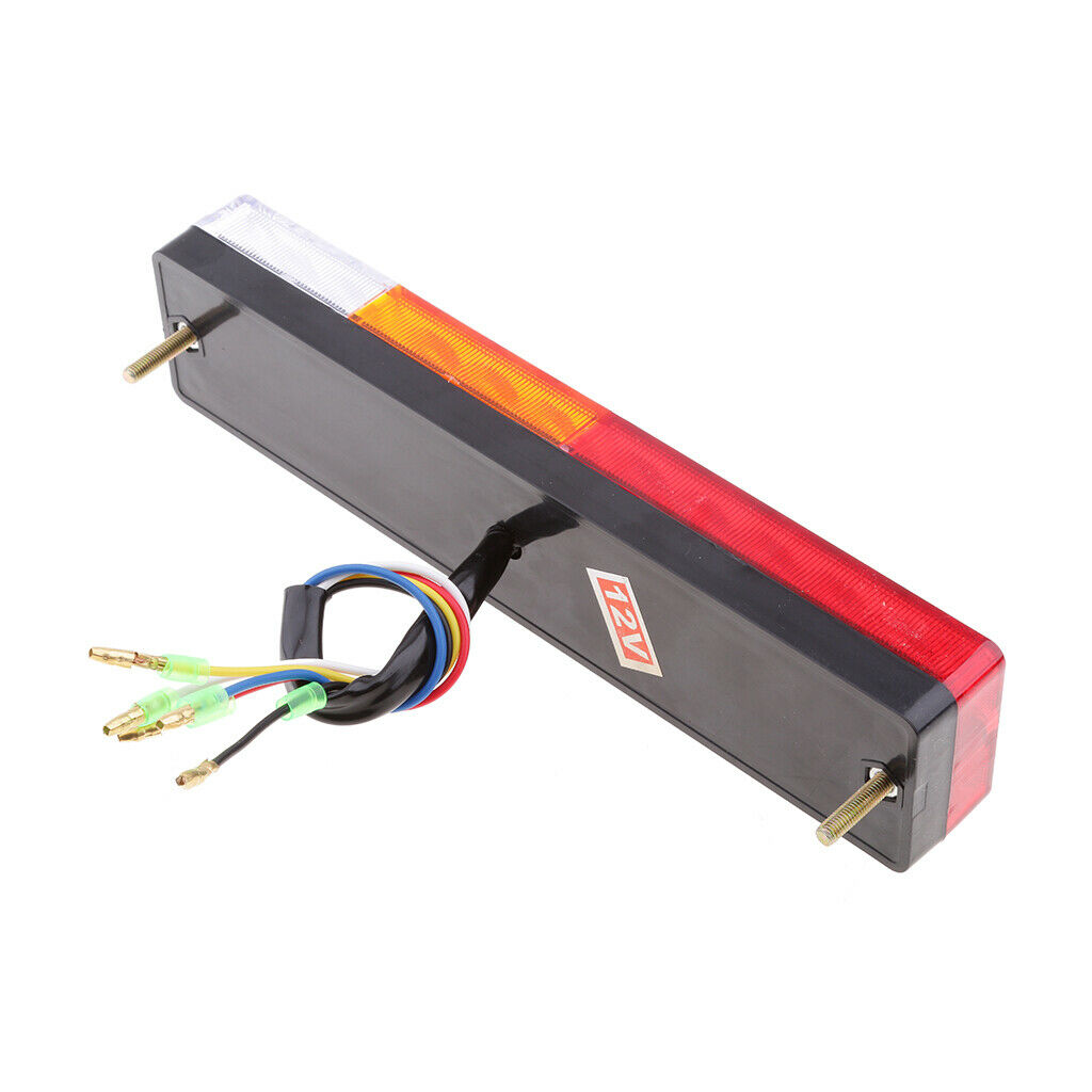 12V Car Rear Tail Lights Brake Stop Indicator Trailer Truck Houseboat