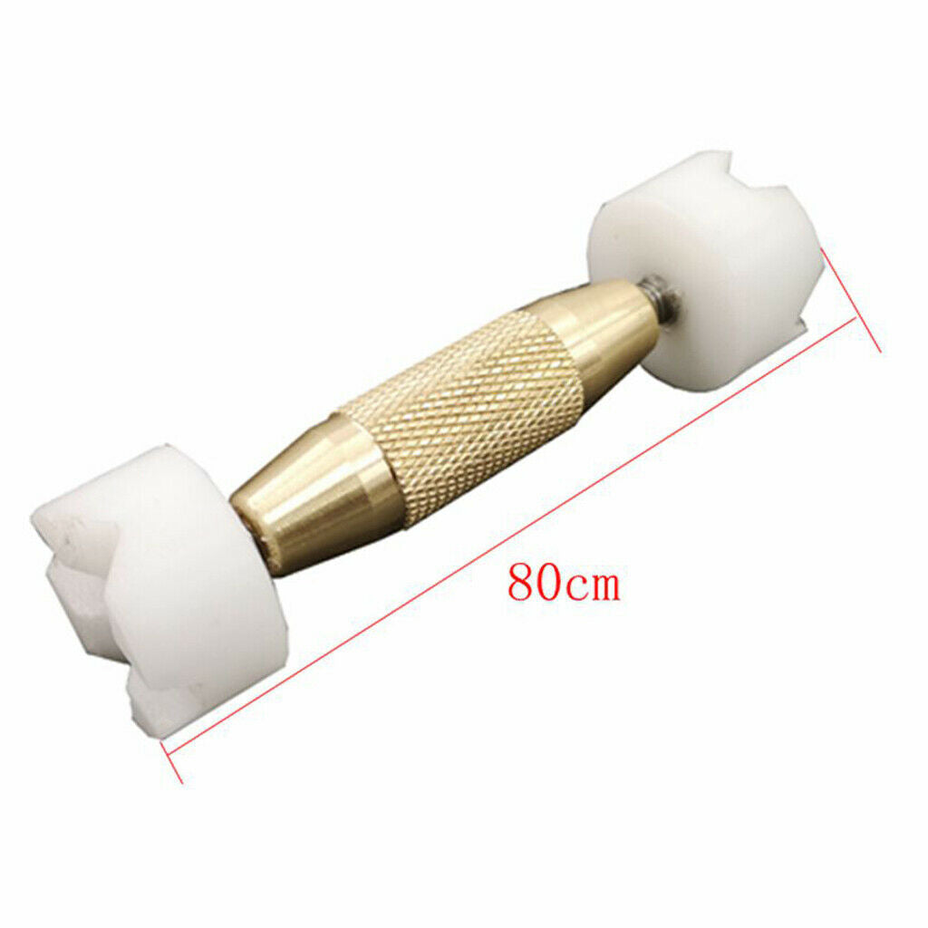 Lovoski Guitar Repairing Tools Copper Reparation Guitar Brace Holder - 2pcs