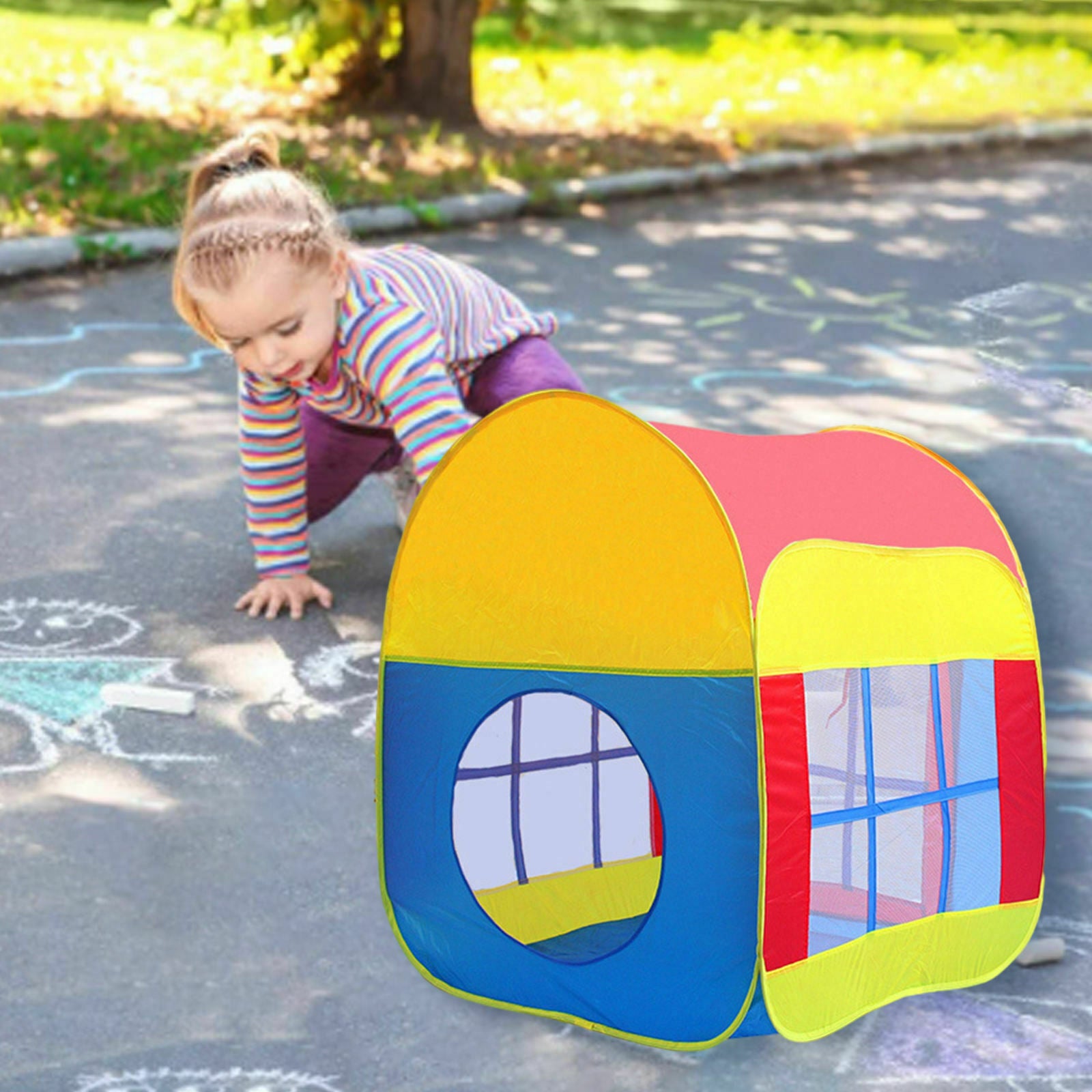 Collapsible Kids Play Tent Toddlers Playhouse Outdoor Indoor Quick Set up