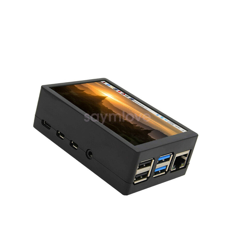 New 3.5" LCD Touch Screen 320*480 RGB Display Board w/ Case For Raspberry Pi 4