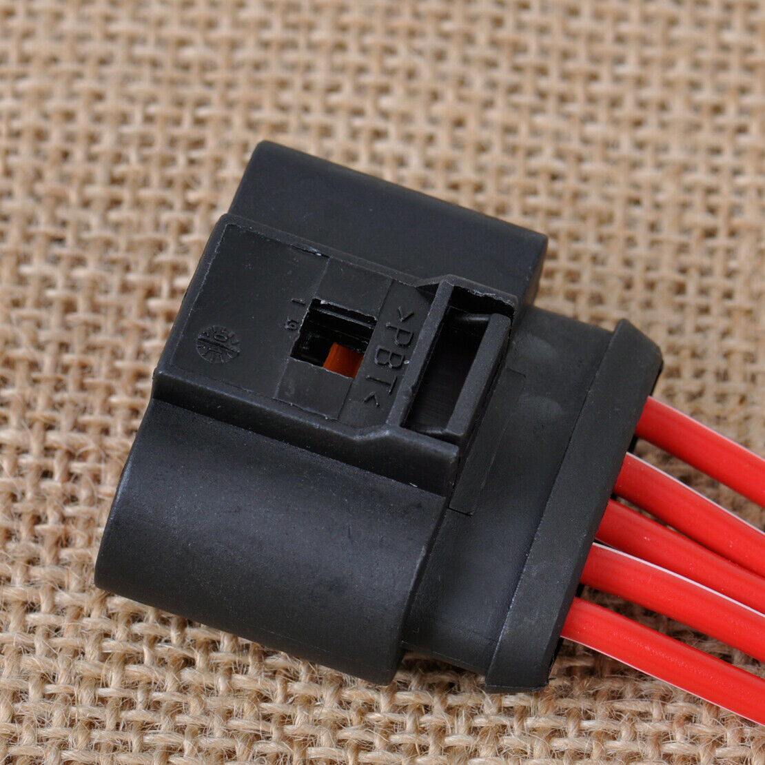 1J0973775A MAF Mass Air Flow Sensor 5 Pin Connector Plug Fit for VW Golf An
