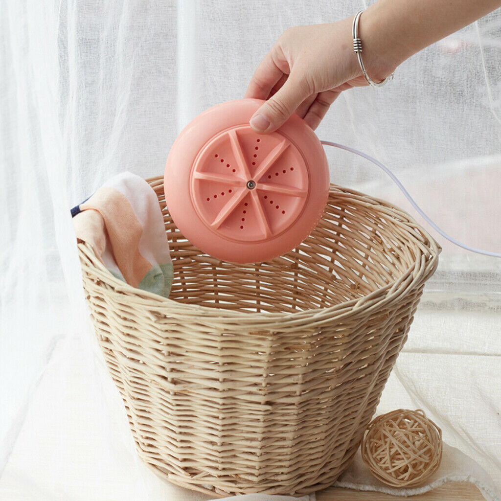 Compact Washing Machine Laundry Washer USB for Pants Socks Home Travel RV