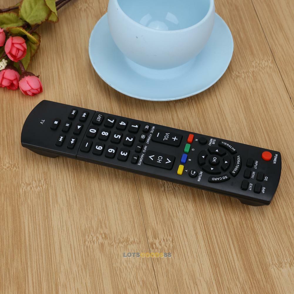 Remote Control for Panasonic N2QAYB000321 2009 LCD and Plasma TV Remote LS4G