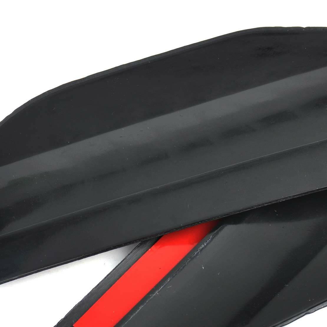 2x Car Rear View Wing Mirror Sun Visor Shield Rain Board Eyebrow Guard Black An