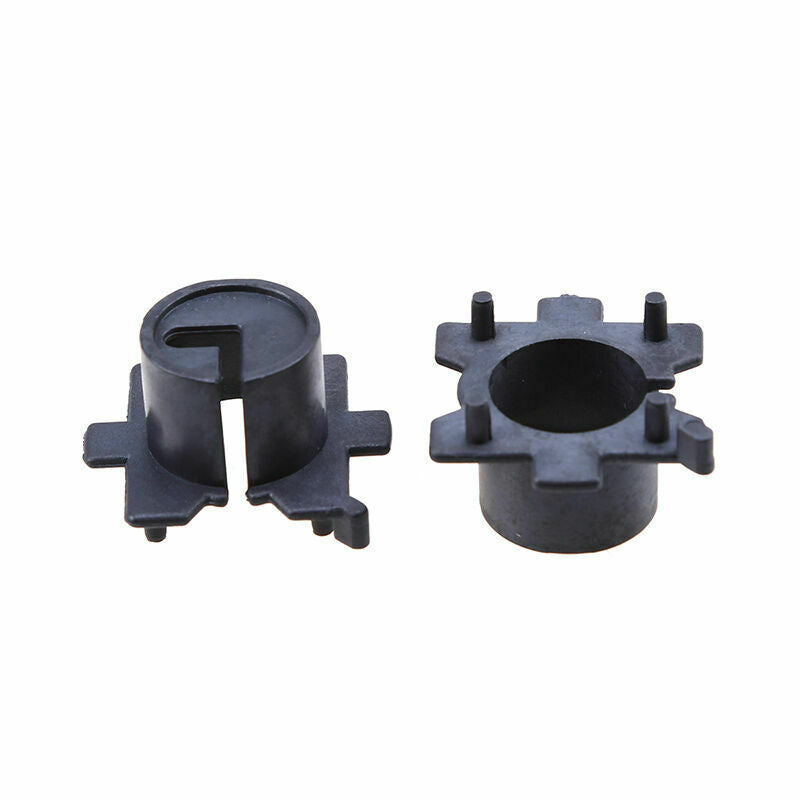Front 2x H7 Xenon HID Bulb Lamp Light Holders Adapters Universal For Mazda 3 5 6