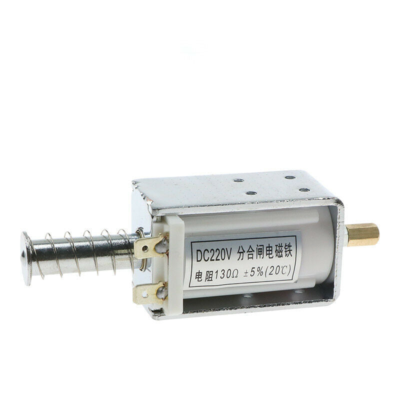 1PCS AC Solenoid Electromagnet Metal Electronic Parts Open frame AC 220V 3A 3Kg