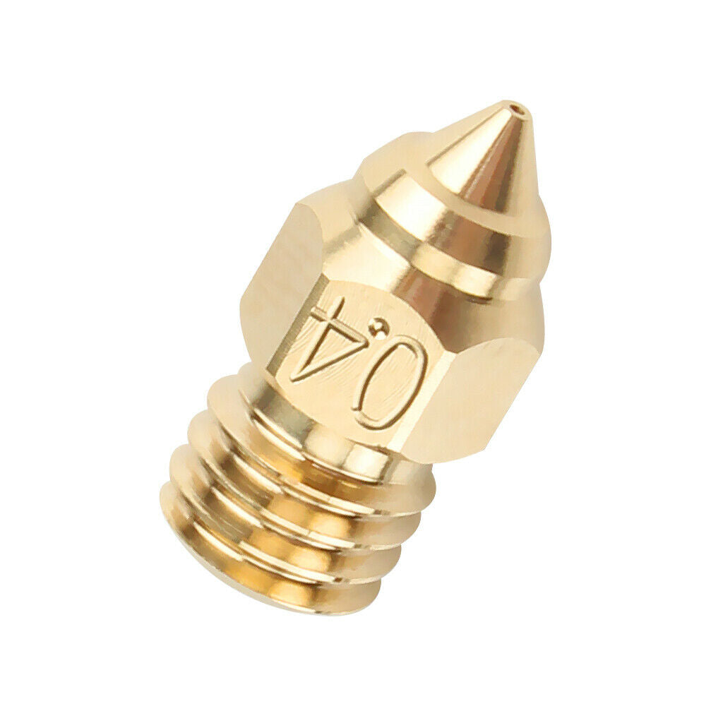 12Pcs Ender 3/CR-6 SE MK Nozzles Extruder Brass Nozzle MK Thread Printer Head