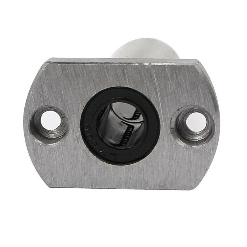 8mm Inner Dia Oval Flange Mounted Linear Motion Bushing Ball Bea LMH8LUU (2PcsT8
