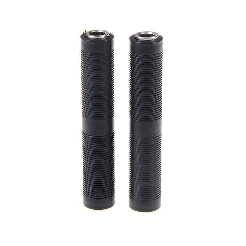 2x 6.35mm stereo female to female jack audio cable coupler adapter connect^qiDF