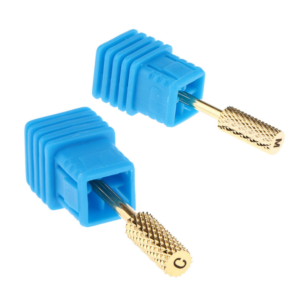 2Pcs Electric Nail Drill Bit Grinding Head Nail Manicure Tool for Home Nail Art