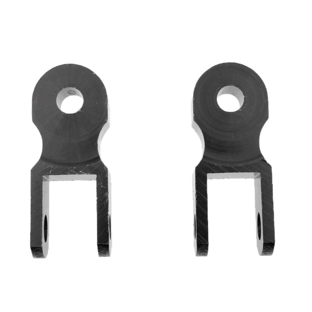 2X Height Extension Shock Absorber Motorcycle Jack Up Riser Suspension Black