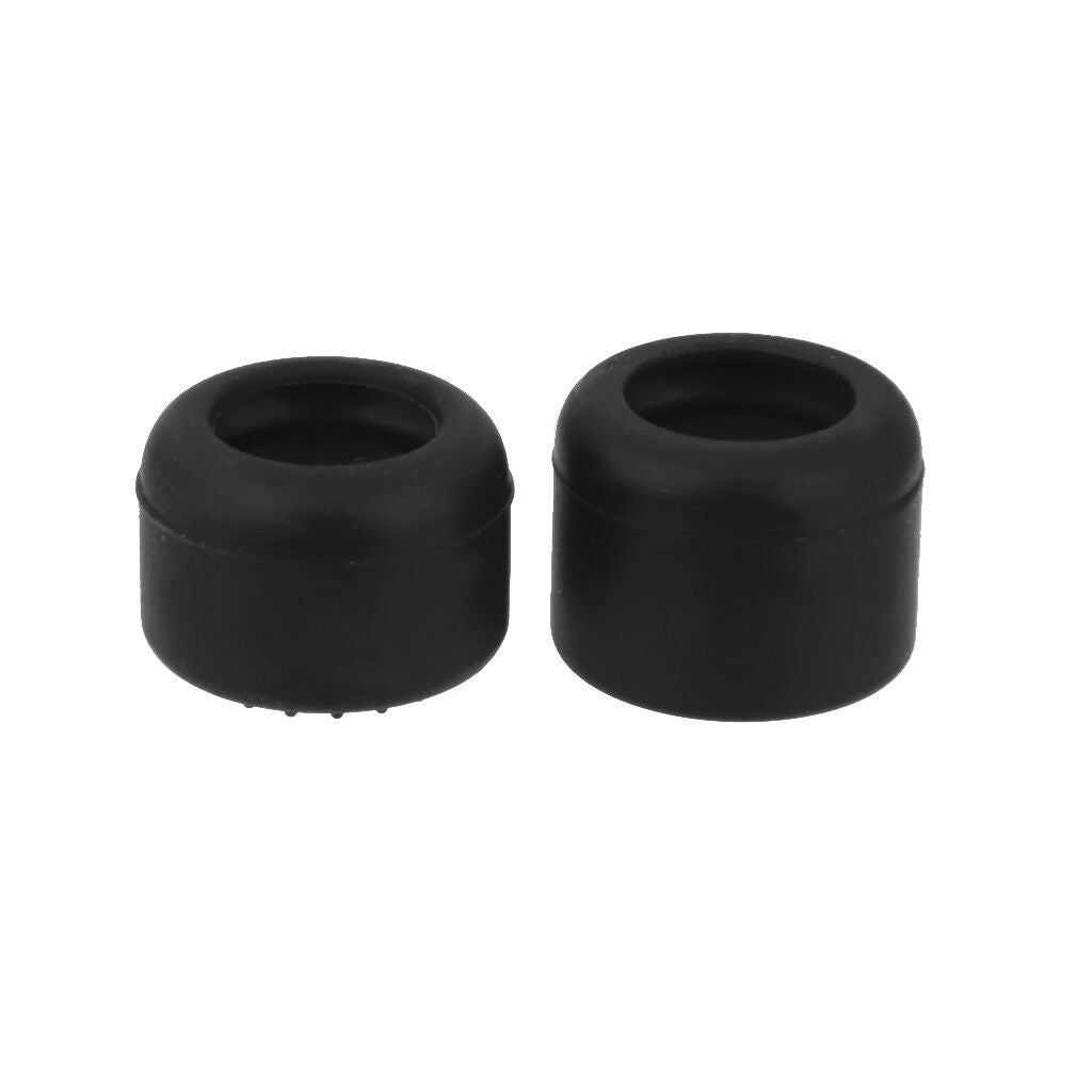 2x Black Thumbstick Extender Finger, Analog Thumb Grips for PS4 Controller