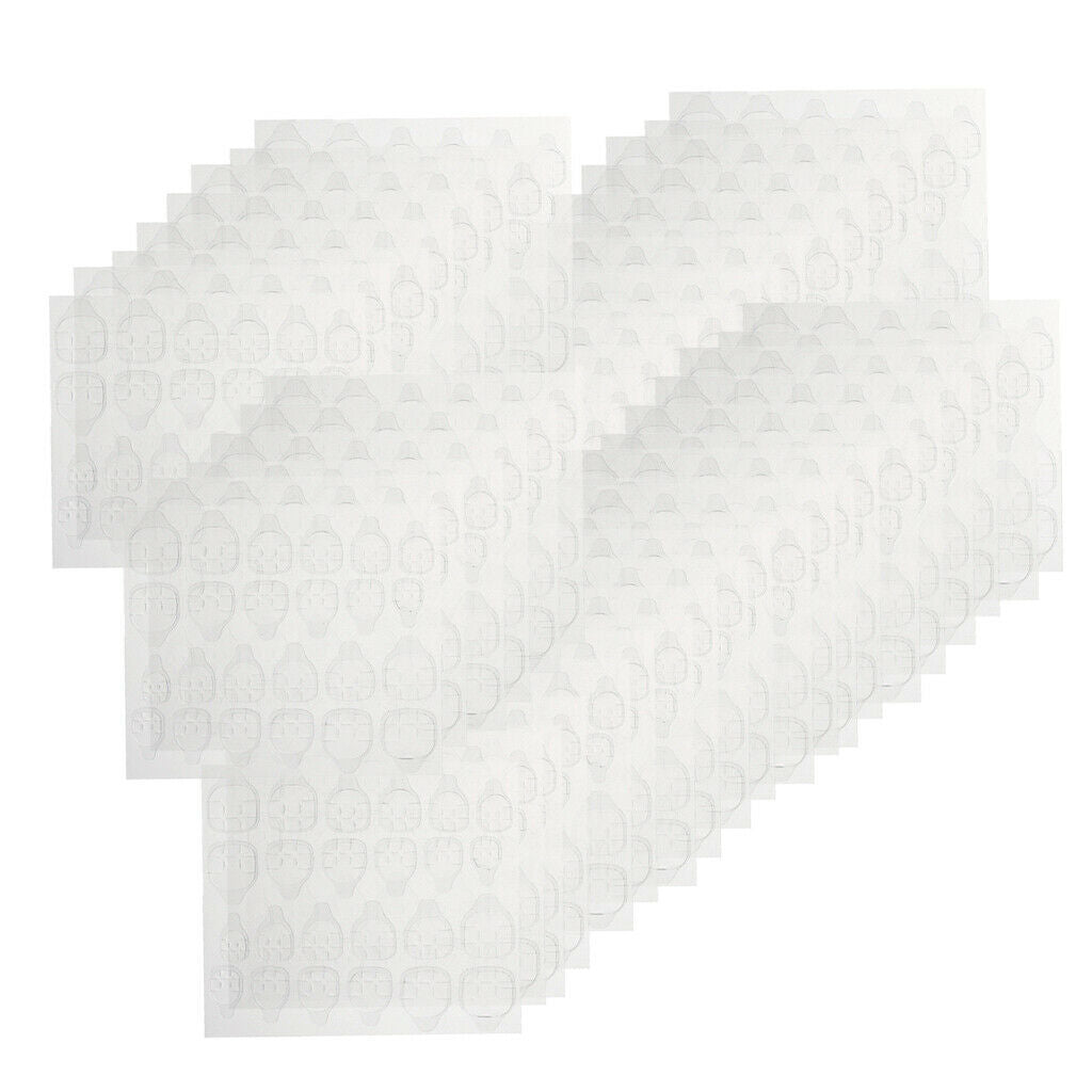 240 Piece Adhesive Nail Tabs False Nail Tips Manicure Double Sided Tapes