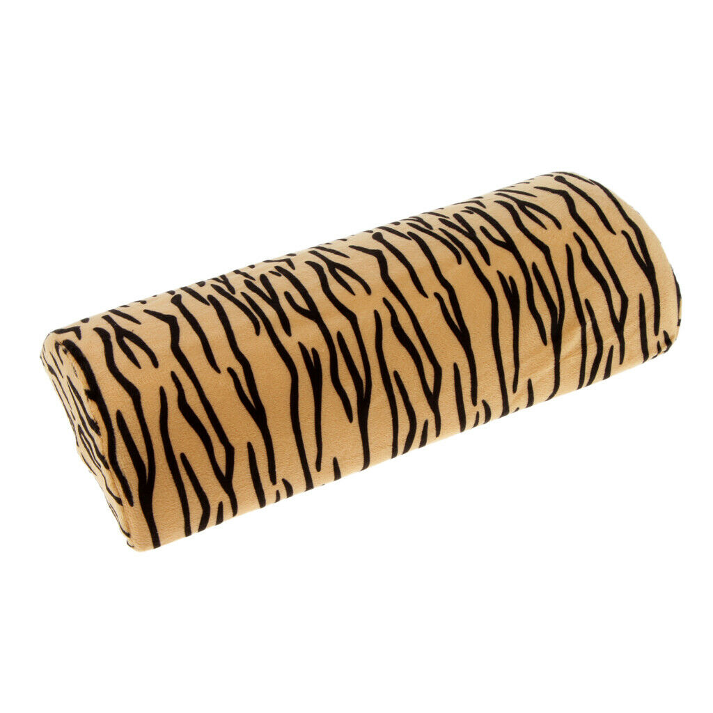 Washable Hand Arm Rest Cushion Nail Soft Sponge Pillow Manicure Tiger Stripe