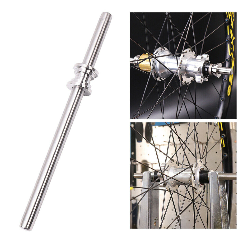 Bicycle Wheel Truing Stand Thru Axle-Adapter Work with 12/15/20 mm Axles Front