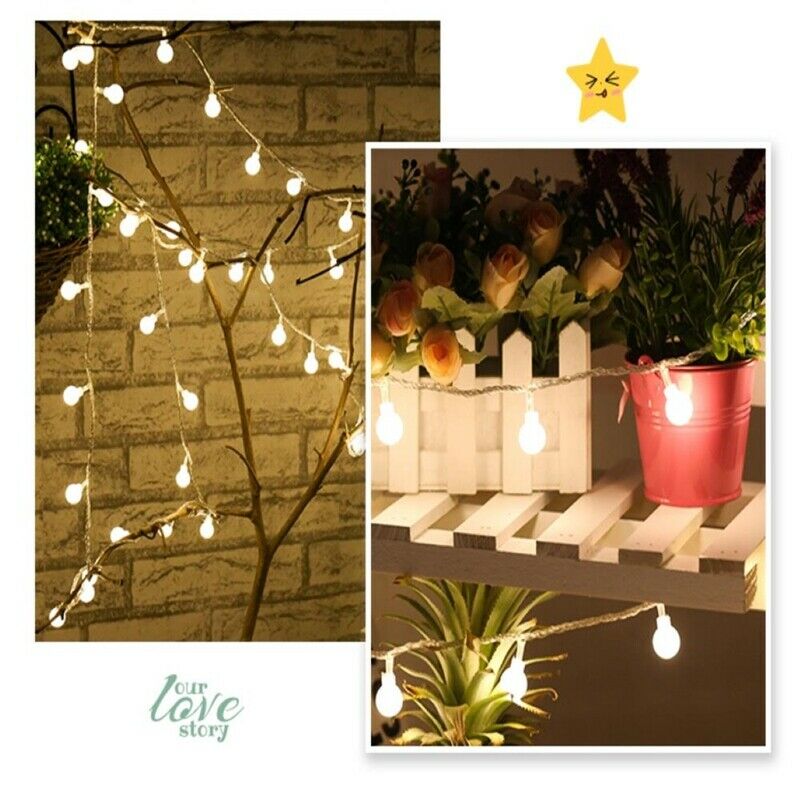 100 LED Light St Decorative Light St with Remote Control Suitable for Indoor aV8