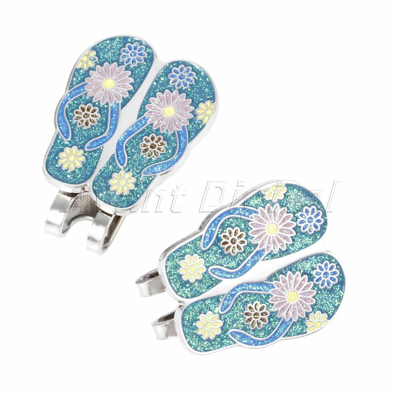 Professional Blue Callaway Stylish Golf Hat Clip & Ball Marker Golf Clip Marker