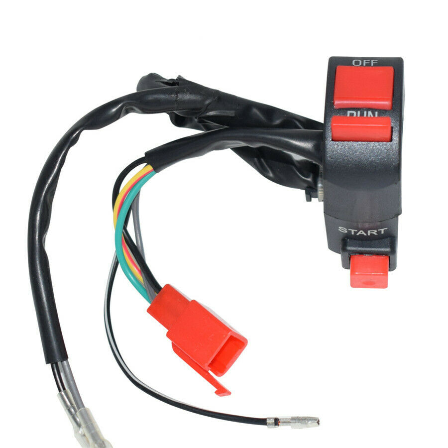 1 PC 7/8" Motorcycle Handlebar Engine Ignition Kill Start ON/OFF Switch Assembly