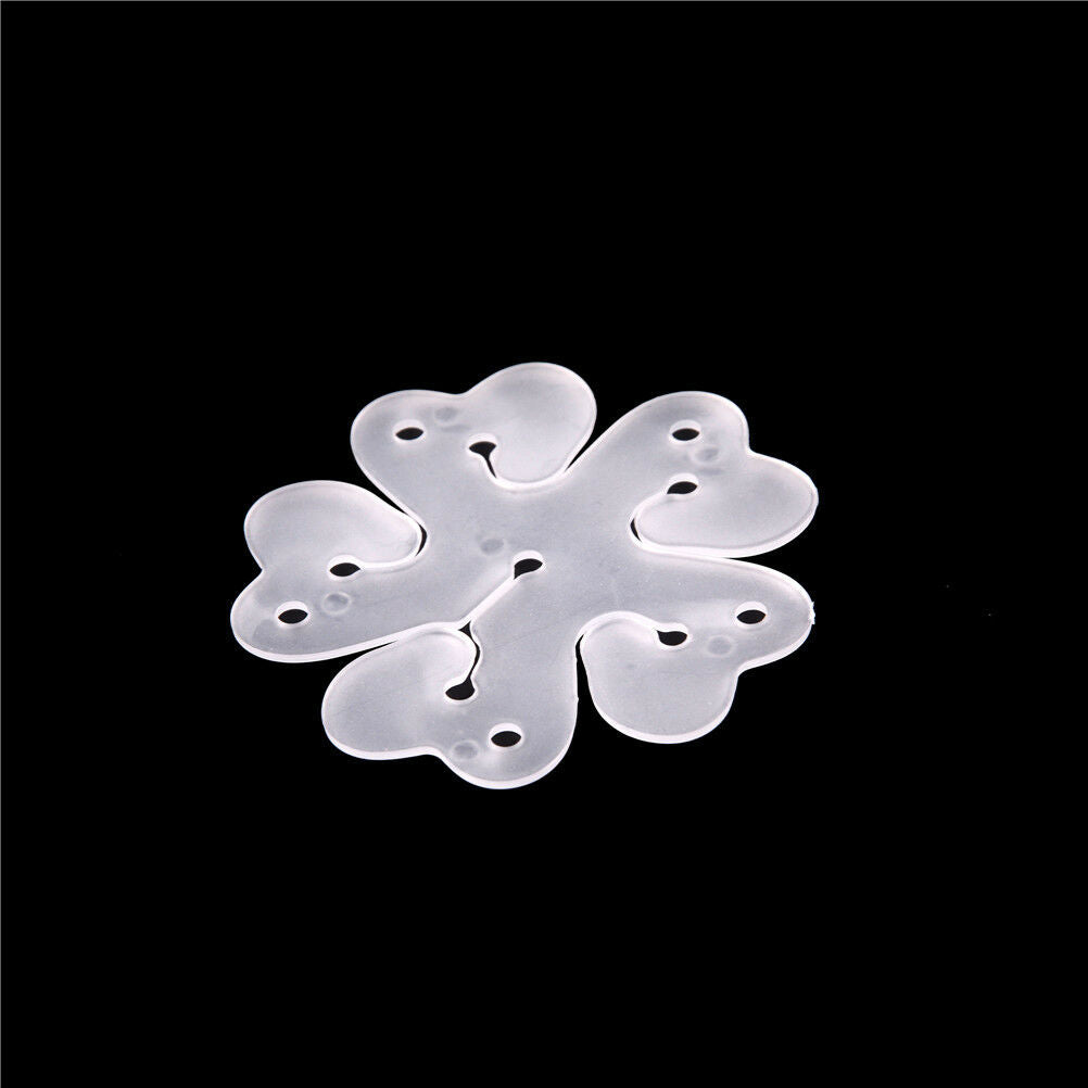 10pcs 6 in 1 Seal Clip Ballons Accessories Plum Flower Clip Sealing Clam XC