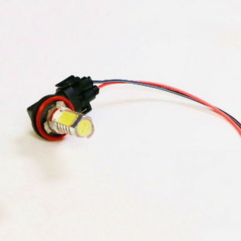2pcs H11 H8 Headlight/Fog Lamp Female Adapter Harness Sockets Car Cable Plug