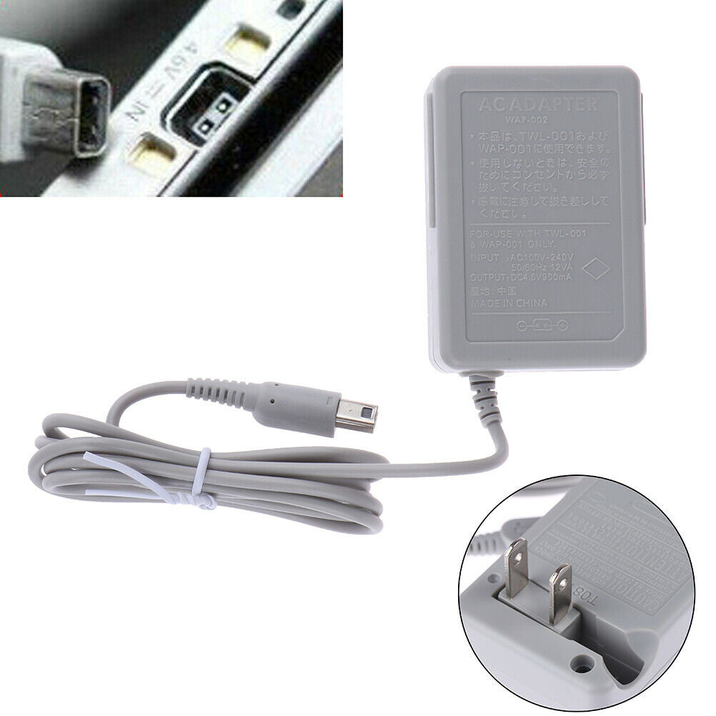 Wall power adapter charger For 3DS/NDSI/2DS/XL LL adapter brand new  WF