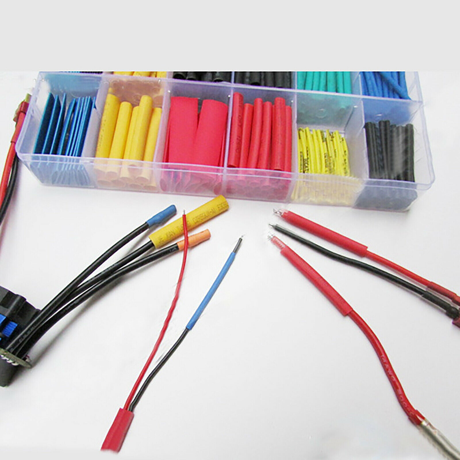 RC Car Crawler Heat Shrinkable Tube Shrink Hot Melt Tubing Assortment Kit