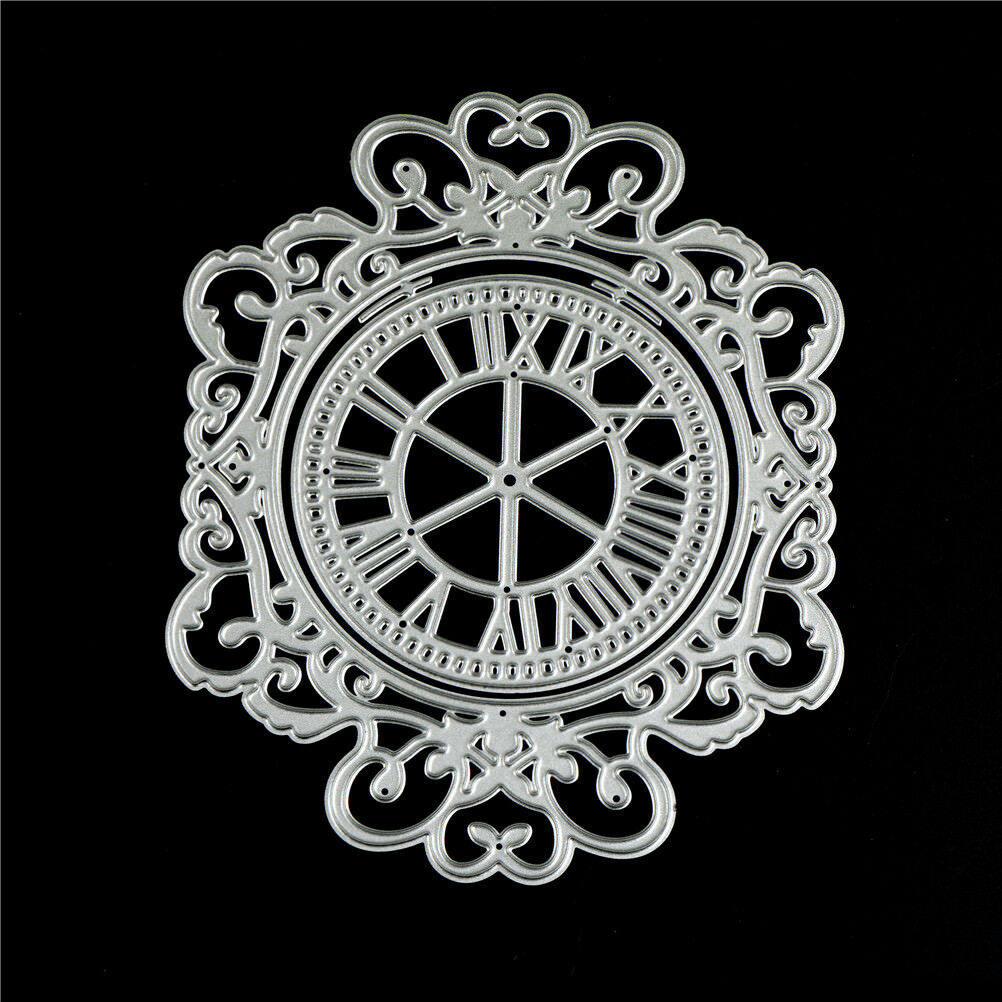 Magic Clock Scrapbooking DIY Album Cards Paper Cut Dies Metal Craft xJSJCA