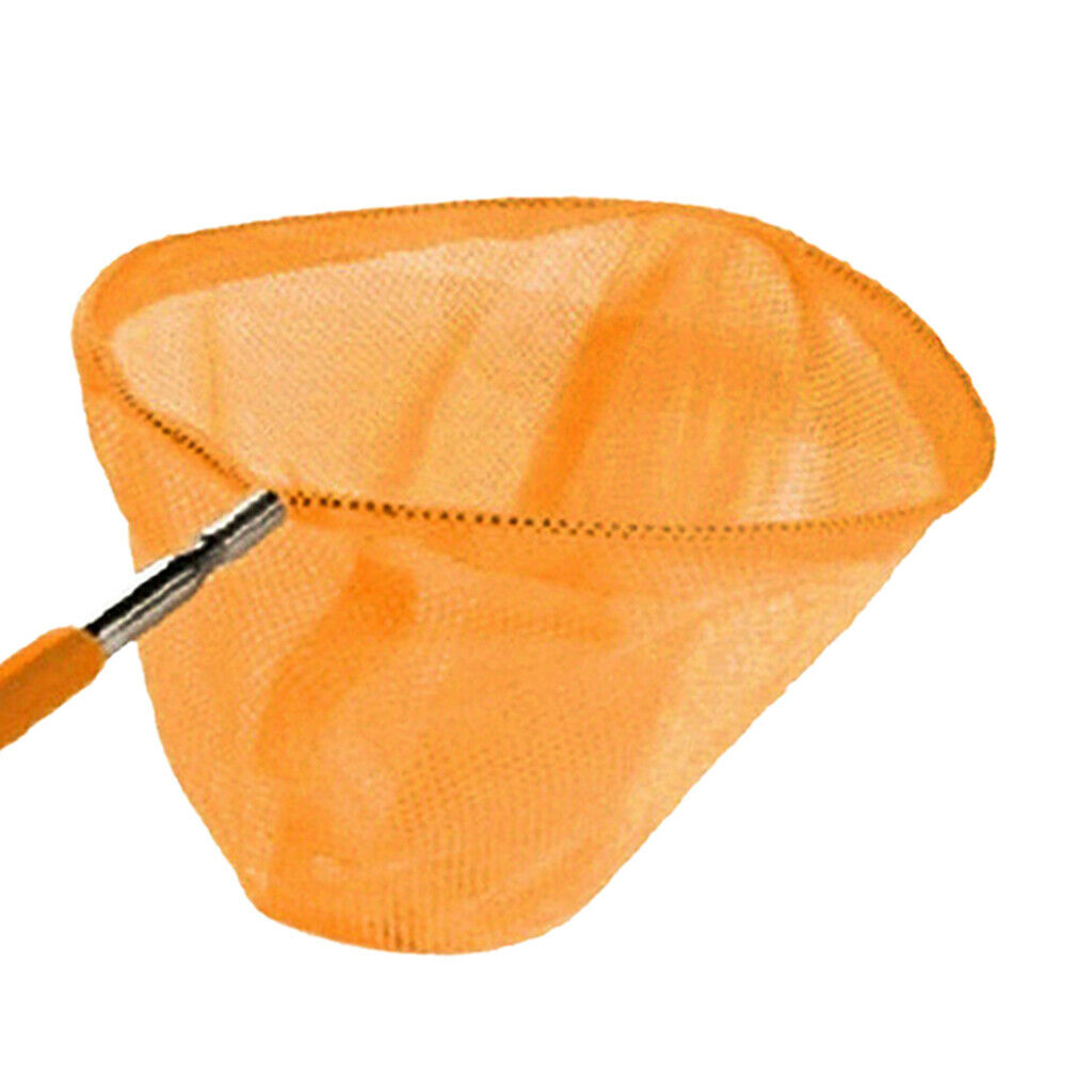 2-piece Kids Telescopic Butterfly Fishing Net Extendable Colorful Adjustable