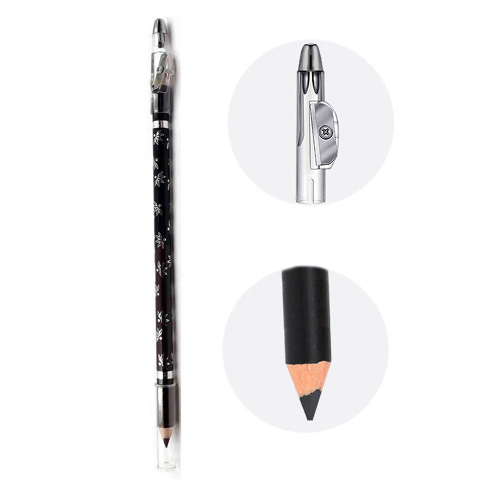 Double Head Eyebrow Pencil Waterproof Kits Tools for Home Travel Eye Makeup